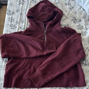 Lululemon Scuba Oversized Half Zip Hoodie